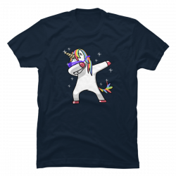 unicorn dabbing shirt